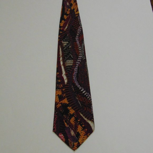 Coogi  100% Silk Tie   Made in USA  HS - Picture 2 of 2